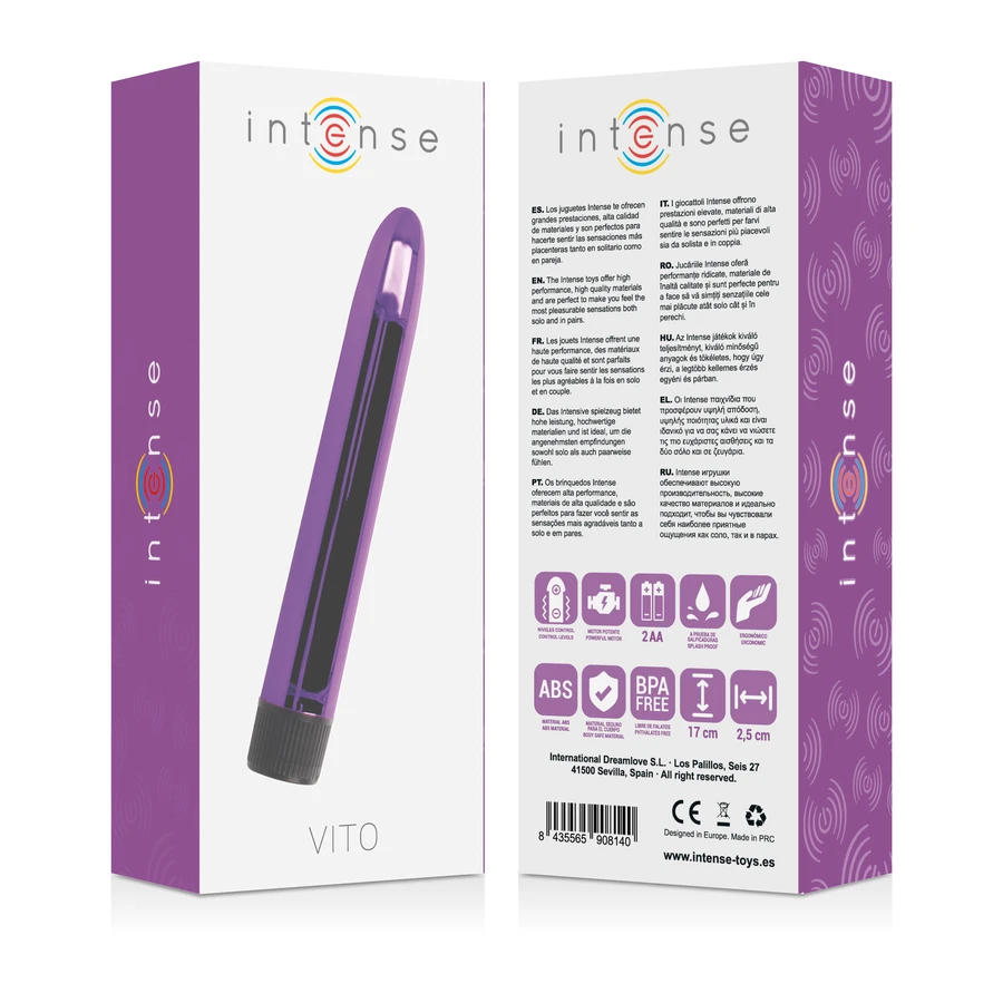 INTENSE - VIBRATEUR VITO LILAS
